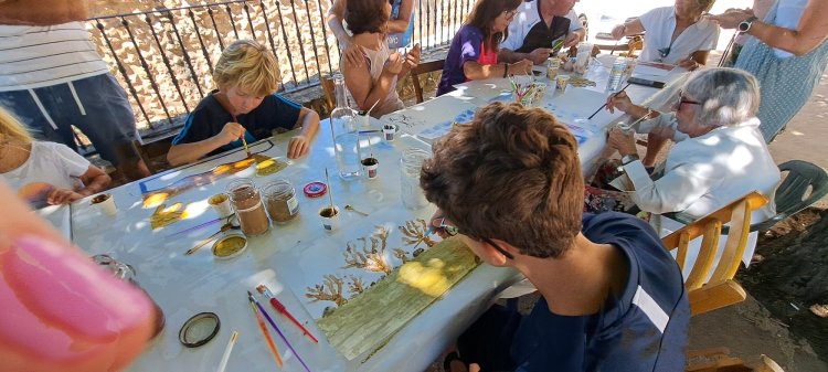 PINTAMOS EL CAMBIO CLIMATICO DESDE VILLARROYA