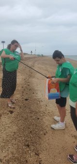 LIMPIEZA DE LAS MARISMAS EN KAYAK