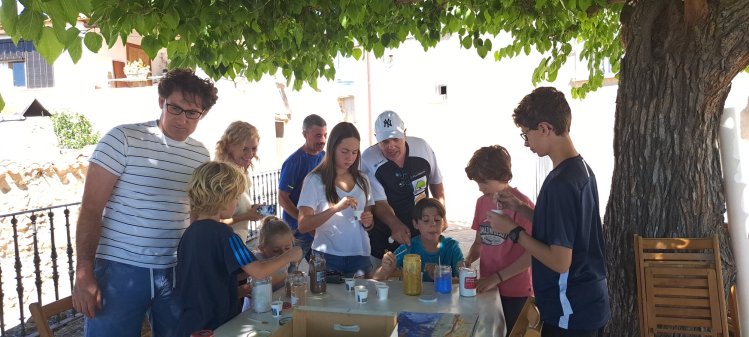 PINTAMOS EL CAMBIO CLIMATICO DESDE VILLARROYA