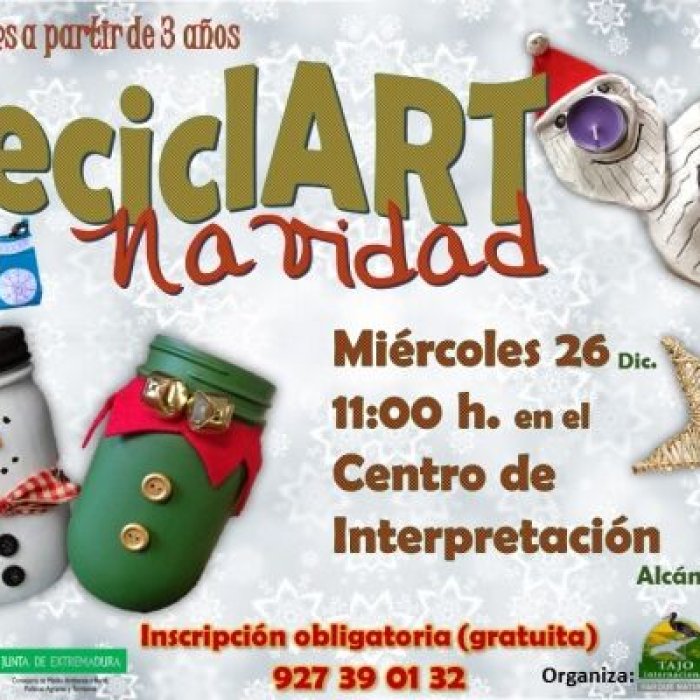 Reciclart Navidad en Alcántara